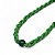 Guia 3 Fios Trançado Oxóssi Verde Escuro 60 cm - Imagem 3
