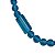 Guia Cristal 147 Contas Azul Claro Cristal 60 cm Umbanda - Imagem 2