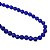 Guia Cristal 147 Contas Azul Marinho Cristal 60 cm - Imagem 3