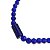 Guia Cristal 147 Contas Azul Marinho Cristal 60 cm - Imagem 2