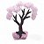 Árvore Pedra Natural de Quartzo Rosa Base Drusa Quartzo 26cm - Imagem 1