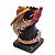 Castiçal de Dragão e Castelo Rosa Porta Velas Medieval 19 cm - Imagem 2