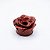 Ofertório de Resina Rosa Vermelha Porta Oferenda Umbanda 5cm - Imagem 1