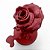 Ofertório Rosa Vermelha Ofertador Elegância Espiritual 10 cm - Imagem 3