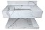 Pia em porcelanato 60x45 Branco Marmorizado - Imagem 1