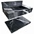 Pia em porcelanato 60x45 Preto Marmorizado - Imagem 4