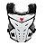 Colete para Motocross Red Dragon Attack com Protetor de Coluna Branco - Imagem 2