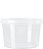 Kit Pote Redondo com Tampa para Freezer e Microondas  1000ml  - Cristalcopo - Imagem 1