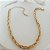 Colar Choker Unity Banhado a Ouro 18k - Imagem 1