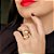 Anel Gama Banhado a Ouro 18k - Imagem 1