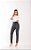 Calça Mom Jeans Feminina Cinza com Brilho - Imagem 2