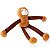 Brinquedo para Cachorro Pelúcia My BFF Monkey Bungee - Imagem 2