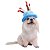 Fantasia Chapéu de Bolo de Aniversário para Cachorros e Gatos Azul - Imagem 1