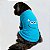 Camiseta Pet com Proteção UV Monstrinho Azul - Imagem 1