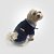 Roupa para Cachorros Camisa Xadrez Azul Marinho - Imagem 3