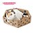 Caixa de Papelão Kraft para Gatos BeeBox - Imagem 1