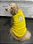 Regata para Cachorros Copa do Mundo Brasil Amarelo - Imagem 5