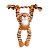 Brinquedo para Cachorros Pelúcia Tigre - Imagem 1