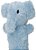Brinquedo para Cachorros Pelúcia Barriguinha Plush Elefante Azul - Imagem 3