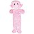 Brinquedo para Cachorros Pelúcia Monkey Fleece Rosa Grande - Imagem 1