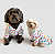 Pijama para Cachorros Clássico Bolinhas Coloridas e Ursinhos - Imagem 2