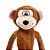 Brinquedo para Cachorros Pelúcia Long Plush Macaco Corda - Imagem 2