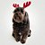 Fantasia de Natal para Cachorros e Gatos Chifres de Alce Vermelho - Imagem 1