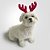 Fantasia de Natal para Cachorros e Gatos Chifres de Alce Vermelho - Imagem 1