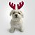Fantasia de Natal para Cachorros e Gatos Chifres de Alce Vermelho - Imagem 4