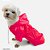 Capa de Chuva para Cachorros Rosa Neon - Imagem 3