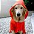 Capa de Chuva para Cachorros Laranja Neon - Imagem 2