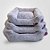 Cama de Pelúcia para Pets Sonho Nuvem Retangular com Zíper Cinza - Imagem 6