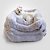 Cama de Pelúcia para Pets Sonho Nuvem Retangular com Zíper Cinza - Imagem 3
