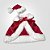 Poncho com Gorro de Natal Xadrez Vermelho para Cachorros e Gatos - Imagem 4