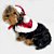 Poncho com Gorro de Natal Xadrez Vermelho para Cachorros e Gatos - Imagem 3