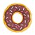 Brinquedo para Cachorros Zippy Paws Donutz Chocolate - Imagem 1