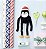 Pelúcia para Cachorros Zippy Paws Holiday Crinkle Penguin - Imagem 2