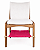 Rede para Cadeira para Gatos Rosa Pink - Imagem 2