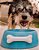 Comedouro para Cachorros Cerâmica Azul com Osso - Imagem 1