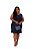 Vestido jeans de alça larga plus size - Imagem 3