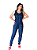 Macacão Jeans Slim Feminino - Imagem 1