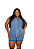 Macaquito Jeans de Alça Larga Plus Size - Imagem 1