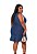 Vestido Jeans de Alça Larga Plus Size - Imagem 2