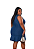 Vestido Jeans de Alça Larga Plus Size - Imagem 2