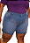 Short Jeans Plus Size Médio - Imagem 1