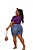 Short Jeans Plus Size Médio - Imagem 3