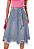 Saia Midi Jeans Slim - Imagem 1