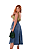 Saia Midi Jeans Slim - Imagem 4