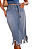 Saia Midi Jeans Slim - Imagem 1