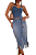 Saia Midi Jeans Slim - Imagem 3